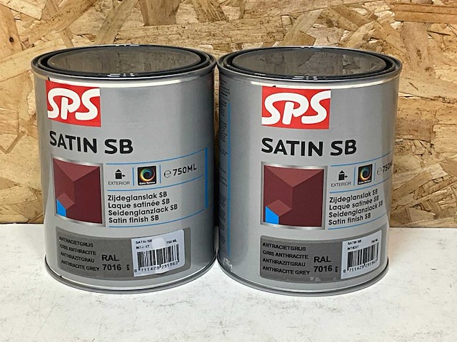 Sps satin sb zijdeglanslak 750ml (2x) - afbeelding 1 van  3