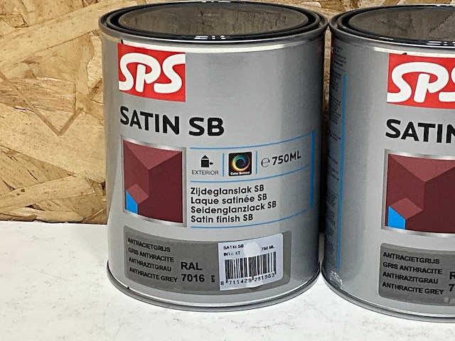 Sps satin sb zijdeglanslak 750ml (2x) - afbeelding 2 van  3