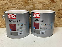 Sps satin sb zijdeglanslak exterieur 2.5l (4x) - afbeelding 1 van  2