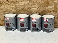 Sps satin sb zijdeglanslak exterieur 750ml (2x) - afbeelding 1 van  3
