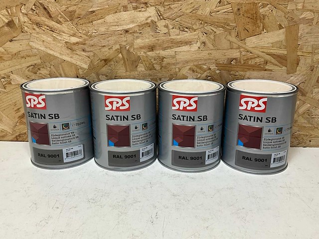 Sps satin sb zijdeglanslak exterieur 750ml (2x) - afbeelding 2 van  3