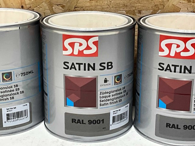 Sps satin sb zijdeglanslak exterieur 750ml (2x) - afbeelding 3 van  3