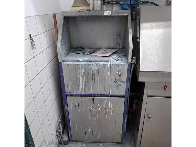 Spuitpistoolreinigingskast emt - afbeelding 1 van  8