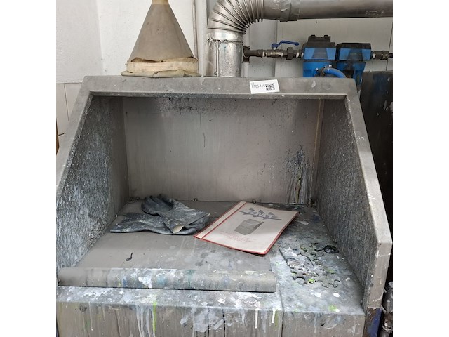 Spuitpistoolreinigingskast emt - afbeelding 3 van  8