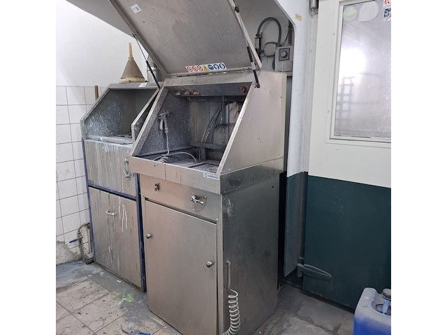 Spuitpistoolreinigingskast hamach - afbeelding 1 van  11