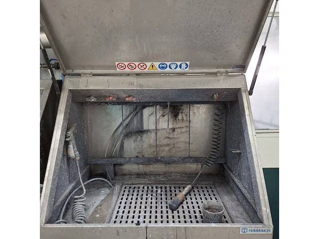 Spuitpistoolreinigingskast hamach - afbeelding 5 van  11