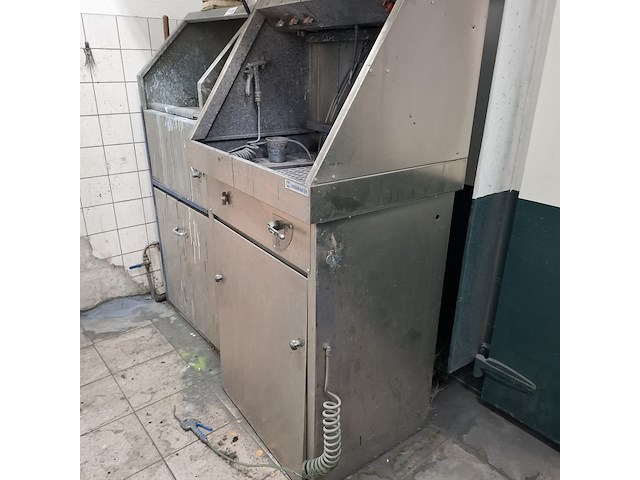 Spuitpistoolreinigingskast hamach - afbeelding 11 van  11