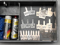 Spuitsjabloonset letters & cijfers - afbeelding 5 van  6