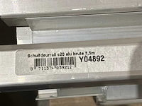 Spurlux schuifdeur rail aluminium (460x) - afbeelding 4 van  8