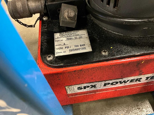 Spx powerteam pe464-50-220 hydraulisch aggregaat - afbeelding 6 van  6