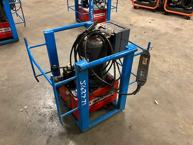Spx powerteam pe464-50-220 hydraulisch aggregaat - afbeelding 4 van  6