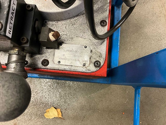 Spx powerteam pe553-50-220 hydraulisch aggregaat - afbeelding 6 van  6