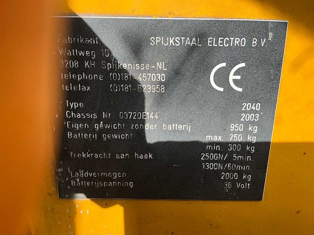 Spykstaal 2040 bedrijfswagen - afbeelding 21 van  28