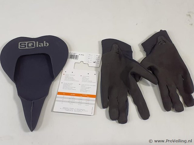 Sqlab handschoenen en zadelpen - afbeelding 2 van  2