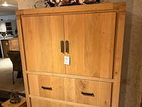 Square eiken opbergkast - afbeelding 4 van  10