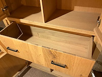 Square eiken opbergkast - afbeelding 8 van  10