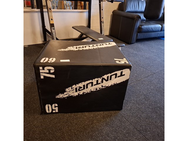 Squatrek met halterrek en fitnessbank o.a. powerhouse - afbeelding 6 van  15