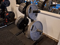 Squatrek met halterrek en fitnessbank o.a. powerhouse - afbeelding 9 van  15
