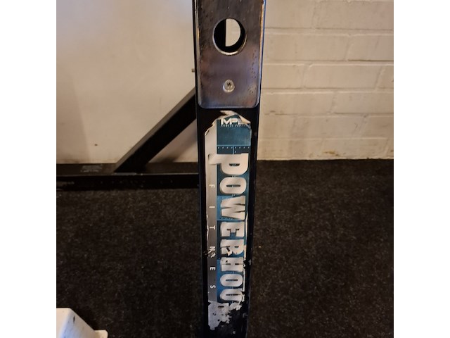 Squatrek met halterrek en fitnessbank o.a. powerhouse - afbeelding 14 van  15