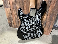 Squier jack daniels fender stratocaster gitaar elektrisch - afbeelding 5 van  5