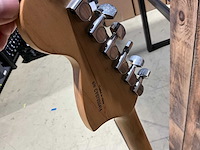 Squier jack daniels stratocaster gitaar elektrisch - afbeelding 4 van  6