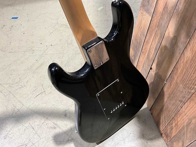 Squier jack daniels stratocaster gitaar elektrisch - afbeelding 5 van  6