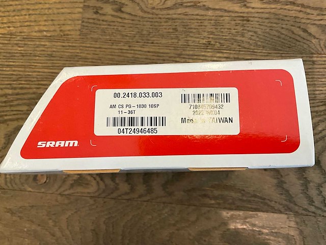 Sram am cs pg-1030 10sp 11-36t cassette (4x) - afbeelding 3 van  4