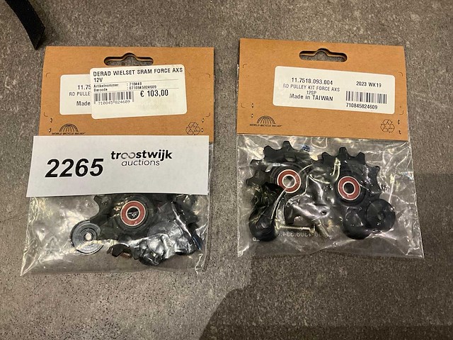 Sram derad force axs wielset 12v (2x) - afbeelding 1 van  1