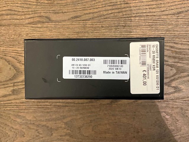 Sram red am cs xg 1290 d1 10-28 cassette - afbeelding 4 van  5