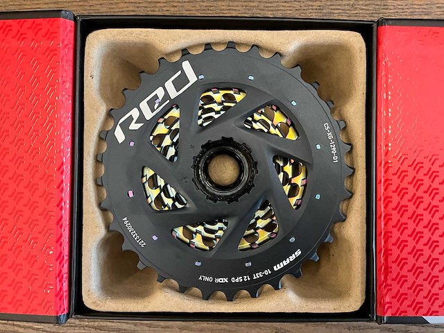 Sram red am cs xg 1290 d1 10-33 cassette - afbeelding 1 van  5