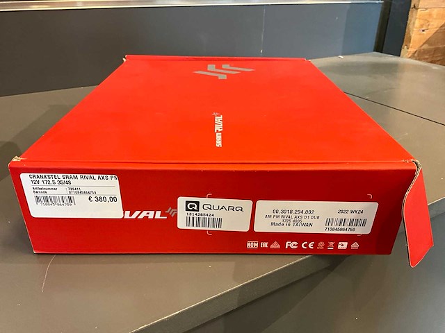 Sram rival dub 2x12-speed powermeter crankset - afbeelding 4 van  4