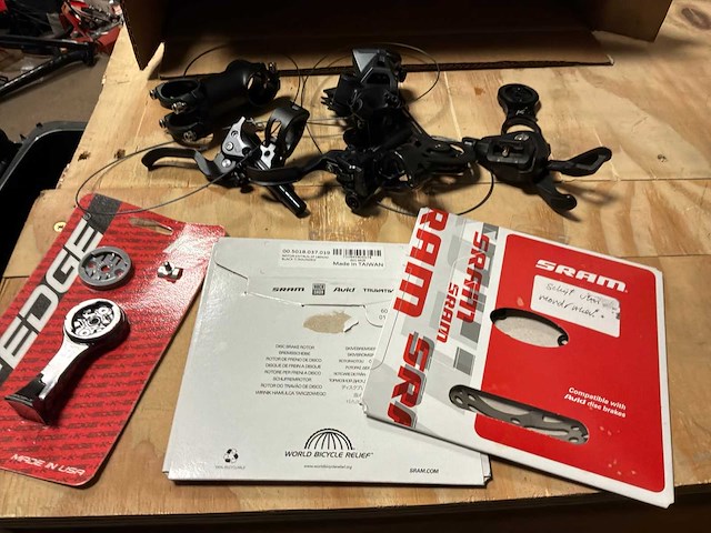 Sram / shimano fietsonderdelen (9x) - afbeelding 4 van  4