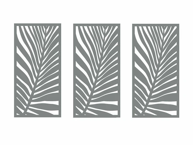 Sreens with envy - frond - scherm - terrace-screens 5mm (3x) - afbeelding 1 van  3