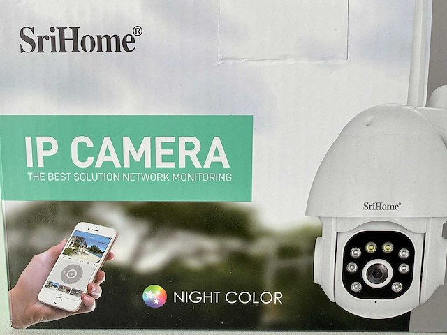 Srihome ip camera wifi - night vision - hd - remote view - afbeelding 1 van  7