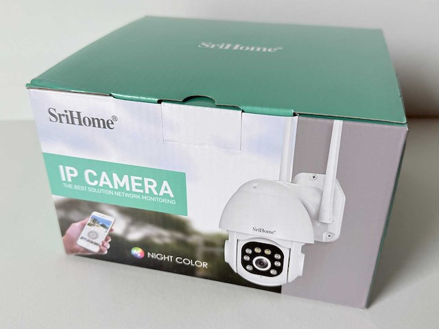 Srihome ip camera wifi - night vision - hd - remote view - afbeelding 2 van  7
