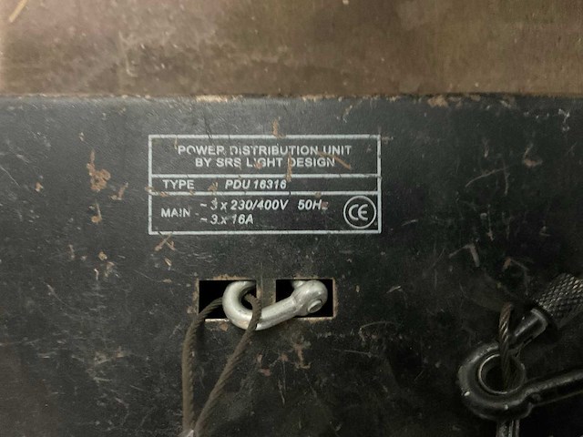 Srs light design pdu 16316 krachtstroom stekkerdoos (8x) - afbeelding 1 van  3