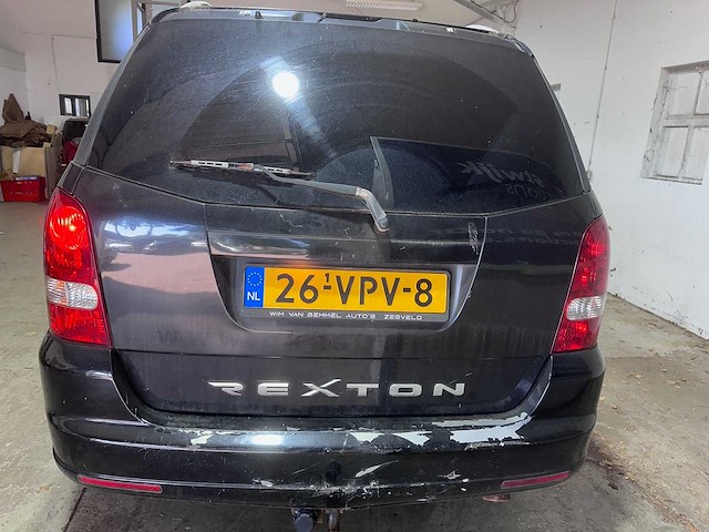 Ssangyong - rexton - rx 270 xdi dynamic automaat- 26-vpv-8- 2008 - afbeelding 13 van  19