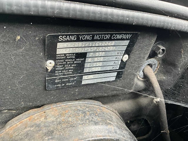 Ssangyong rexton rx 270 xdi s bedrijfswagen - afbeelding 19 van  25