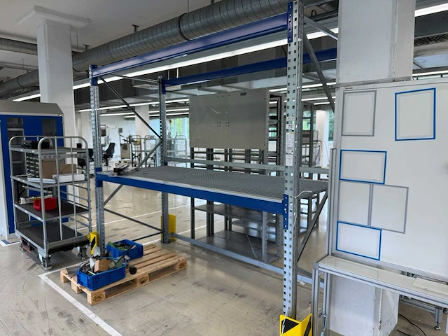 Ssi schafer - 2024 - ltr 600 pallet stelling verzinkt - pallet stelling - afbeelding 1 van  10
