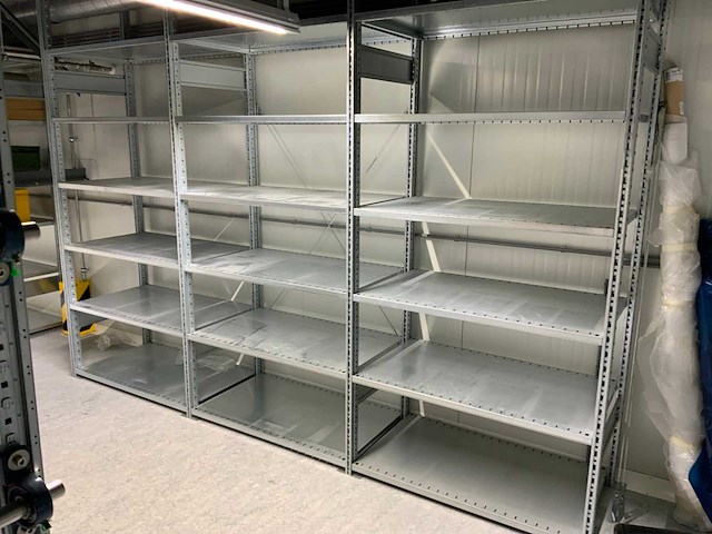 Ssi schäfer 3000s 13 secties legbordstelling - afbeelding 1 van  7