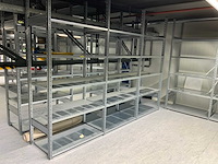 Ssi schäfer 3000s 9 secties legbordstelling - afbeelding 3 van  7