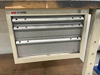 Ssi schäfer werkbank met heuer front bankschroef - afbeelding 4 van  7