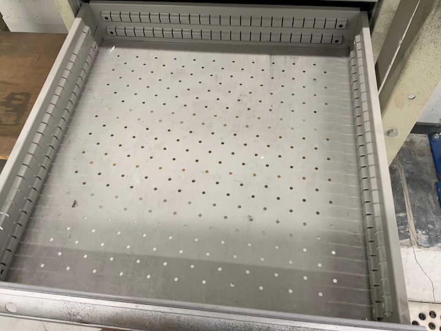 Ssi schäfer werkbank met heuer front bankschroef - afbeelding 6 van  7