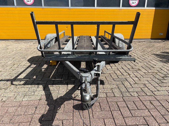 Ssp enkel assige motor/transport aanhangwagen - afbeelding 2 van  27