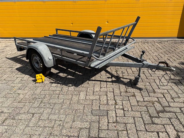 Ssp enkel assige motor/transport aanhangwagen - afbeelding 3 van  27