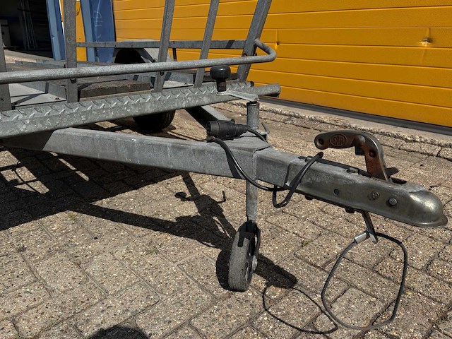 Ssp enkel assige motor/transport aanhangwagen - afbeelding 14 van  27