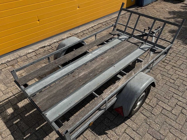 Ssp enkel assige motor/transport aanhangwagen - afbeelding 17 van  27