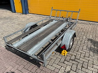 Ssp enkel assige motor/transport aanhangwagen - afbeelding 24 van  27