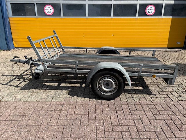 Ssp enkel assige motor/transport aanhangwagen - afbeelding 26 van  27