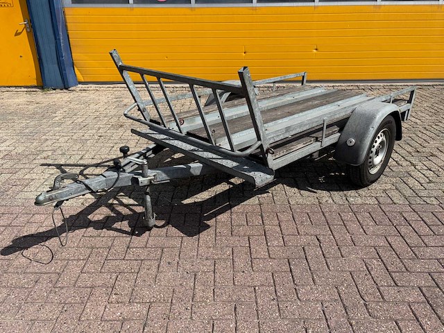 Ssp enkel assige motor/transport aanhangwagen - afbeelding 27 van  27
